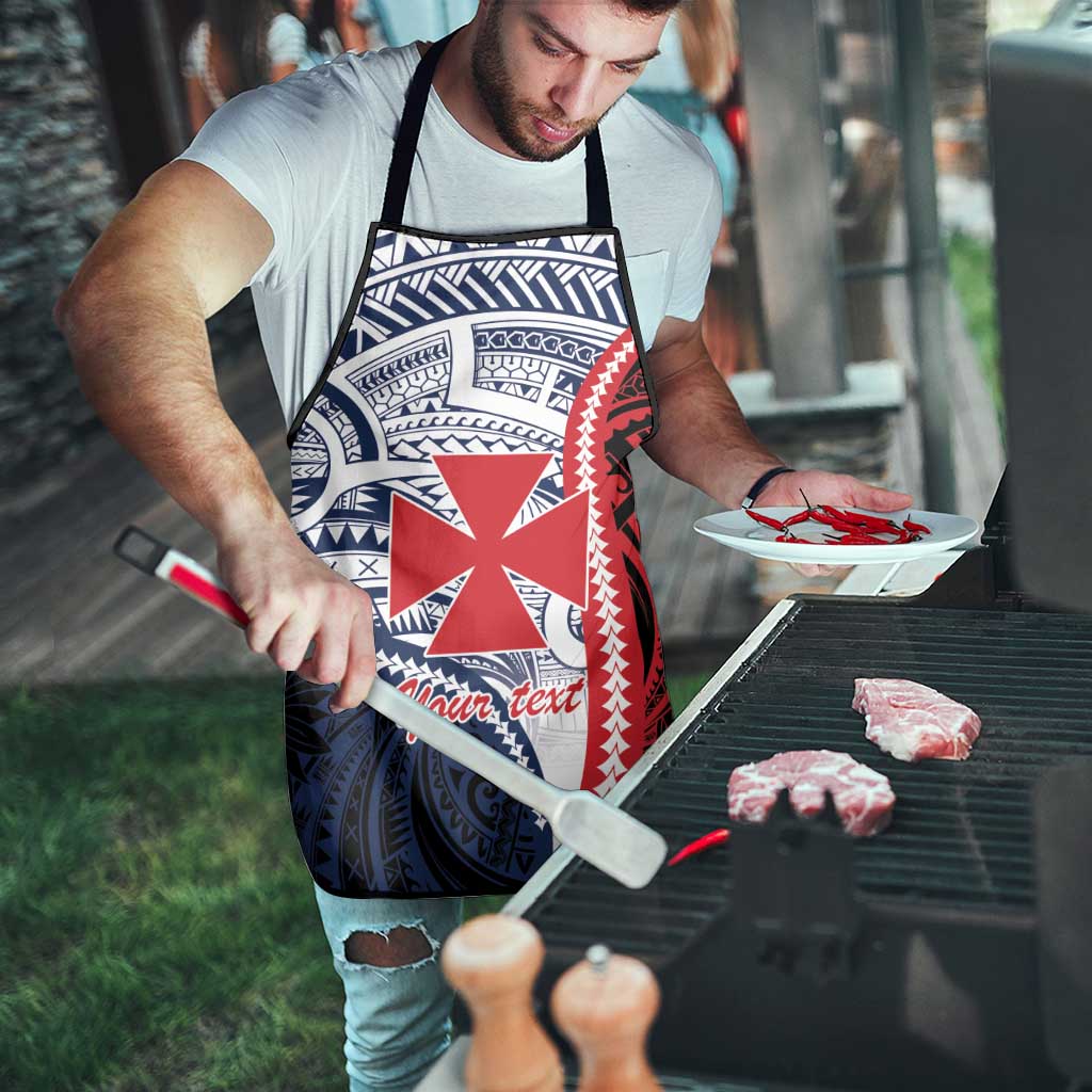 Kingdom of Uvea 1860-1886 Personalized Apron Wallis and Futuna Polynesian Tribal Pattern LT9 - Polynesian Pride