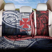 Kingdom of Uvea 1860-1886 Personalized Back Car Seat Cover Wallis and Futuna Polynesian Tribal Pattern LT9 One Size Red - Polynesian Pride