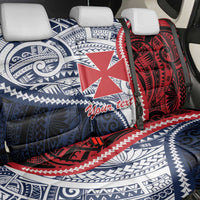 Kingdom of Uvea 1860-1886 Personalized Back Car Seat Cover Wallis and Futuna Polynesian Tribal Pattern LT9 - Polynesian Pride