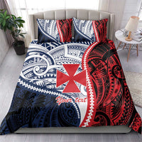 Kingdom of Uvea 1860-1886 Personalized Bedding Set Wallis and Futuna Polynesian Tribal Pattern LT9 - Polynesian Pride