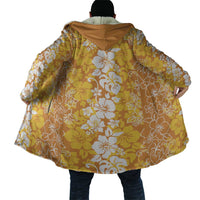 Hawaiian Lei Day Cloak Gold Hibiscus Flowers Lei Art LT9 - Polynesian Pride