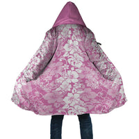 Hawaiian Lei Day Cloak Pink Hibiscus Flowers Lei Art LT9 Unisex Pink - Polynesian Pride