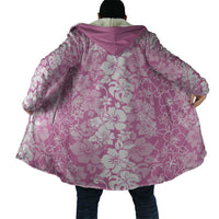 Hawaiian Lei Day Cloak Pink Hibiscus Flowers Lei Art LT9 - Polynesian Pride