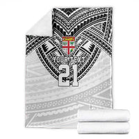 Flying Fijians Pacific Fiji Rugby Custom Blanket Polynesian Pattern LT9 - Polynesian Pride