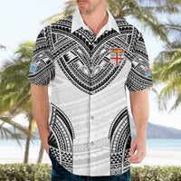 Flying Fijians Pacific Fiji Rugby Custom Hawaiian Shirt Polynesian Pattern LT9 - Polynesian Pride