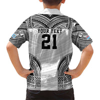 Flying Fijians Pacific Fiji Rugby Custom Kid Hawaiian Shirt Polynesian Pattern LT9 - Polynesian Pride