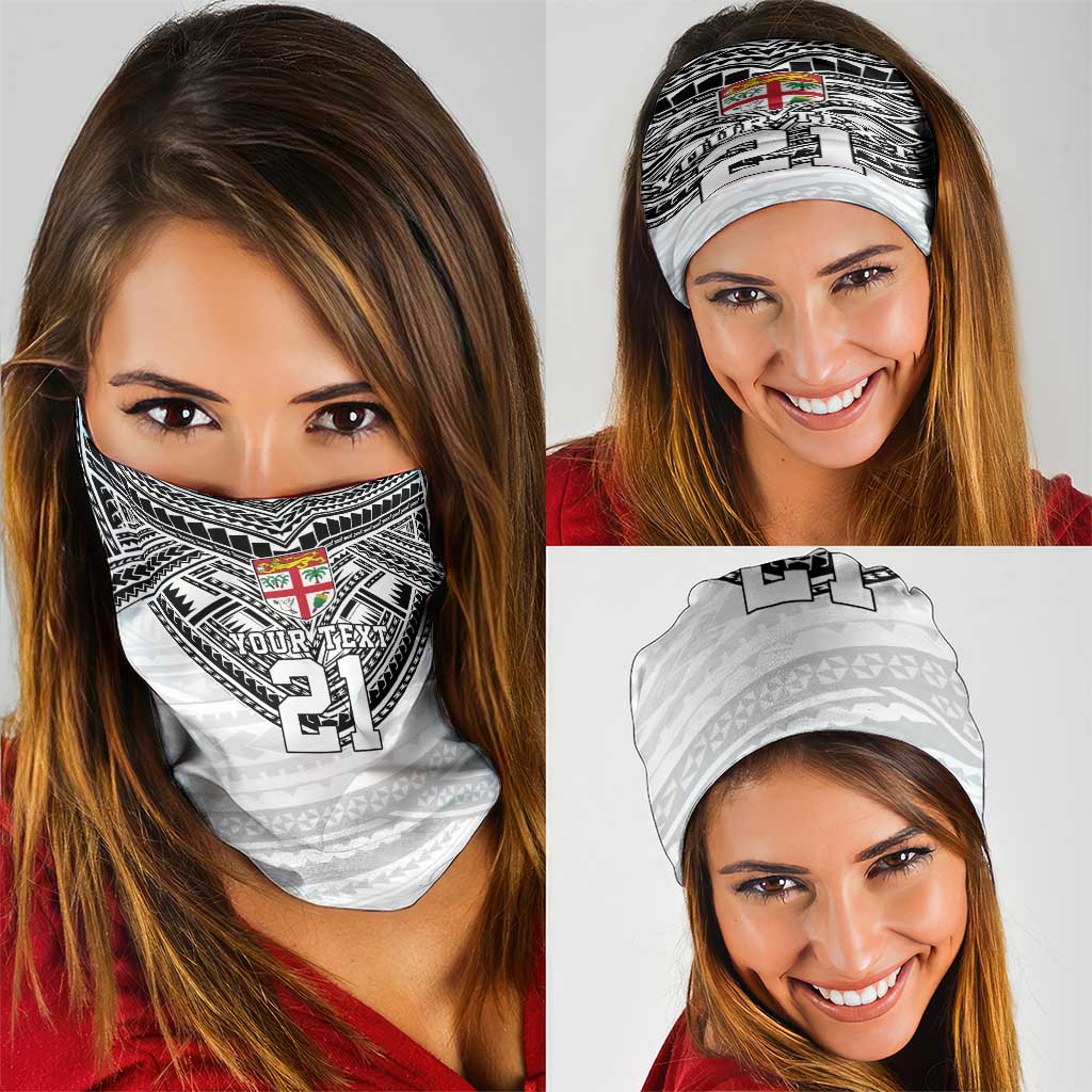 Flying Fijians Pacific Fiji Rugby Custom Neck Gaiter Polynesian Pattern LT9 - Polynesian Pride
