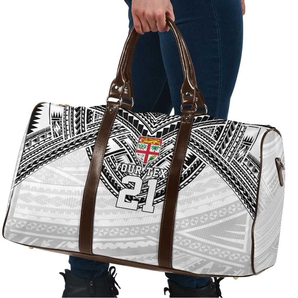 Flying Fijians Pacific Fiji Rugby Custom Travel Bag Polynesian Pattern LT9 - Polynesian Pride