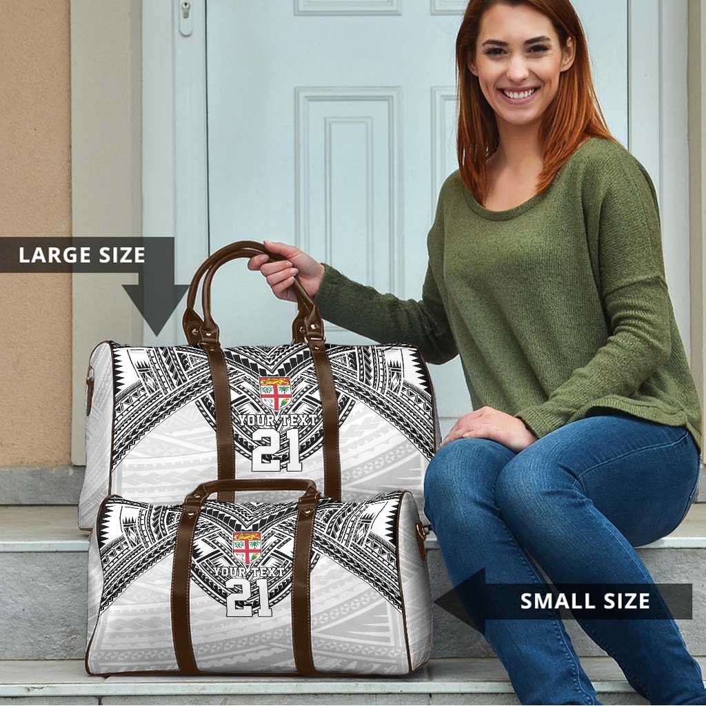 Flying Fijians Pacific Fiji Rugby Custom Travel Bag Polynesian Pattern LT9 - Polynesian Pride