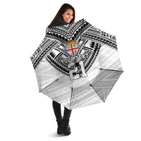 Flying Fijians Pacific Fiji Rugby Custom Umbrella Polynesian Pattern LT9 - Polynesian Pride