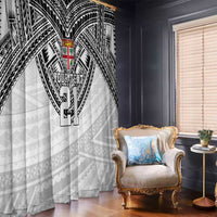 Flying Fijians Pacific Fiji Rugby Custom Window Curtain Polynesian Pattern LT9 - Polynesian Pride