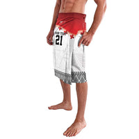 Ikale Tahi Pacific Tonga Rugby Custom Lavalava Tongan Ngatu with Flag Pattern LT9 - Polynesian Pride