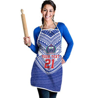 Manu Samoa Pacific Samoa Rugby Custom Apron Polynesian Pattern LT9 - Polynesian Pride
