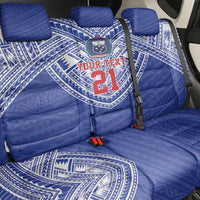 Manu Samoa Pacific Samoa Rugby Custom Back Car Seat Cover Polynesian Pattern LT9 - Polynesian Pride