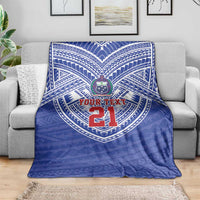 Manu Samoa Pacific Samoa Rugby Custom Blanket Polynesian Pattern LT9 - Polynesian Pride