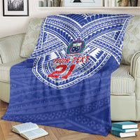 Manu Samoa Pacific Samoa Rugby Custom Blanket Polynesian Pattern LT9 - Polynesian Pride