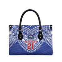 Manu Samoa Pacific Samoa Rugby Custom Leather Bag Polynesian Pattern LT9 - Polynesian Pride
