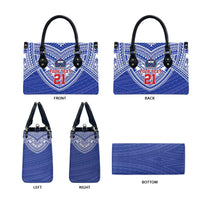 Manu Samoa Pacific Samoa Rugby Custom Leather Bag Polynesian Pattern LT9 - Polynesian Pride