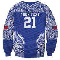 Manu Samoa Pacific Samoa Rugby Custom Sweatshirt Polynesian Pattern LT9 - Polynesian Pride