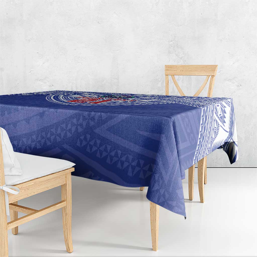 Manu Samoa Pacific Samoa Rugby Custom Tablecloth Polynesian Pattern LT9 - Polynesian Pride
