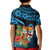 Fiji Islands Kid Polo Shirt With Polynesian Tribal Happy National Day LT9 - Polynesian Pride