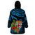 Custom Fiji Islands Wearable Blanket Hoodie With Polynesian Tribal Happy National Day LT9 - Polynesian Pride