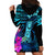 Polynesian Guam Hoodie Dress With Latte Stone Happy Liberation Day LT9 - Polynesian Pride