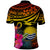 Polynesian Kiribati Independence Day Polo Shirt Kiribati Emblem with Hibiscus Pacific Beauty LT9 - Polynesian Pride