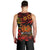 PNG Remembrance Day Men Tank Top Polynesian Tribal and Poppy LT9 - Polynesian Pride