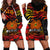 Custom PNG Remembrance Day Hoodie Dress Polynesian Tribal and Poppy LT9 - Polynesian Pride