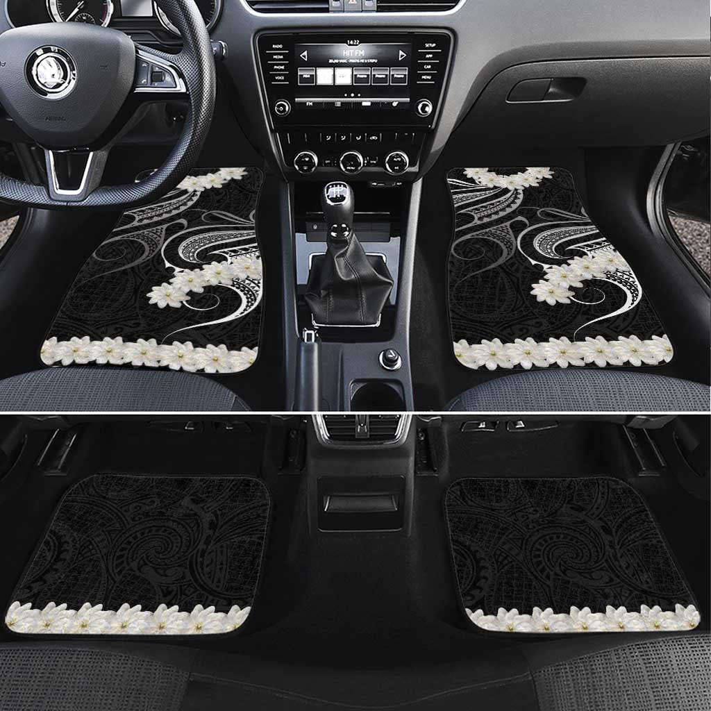 White Sunday Tokelau Gardenia Thunbergia Car Mats Fakamalo Atu Kia Te Koutou Uma