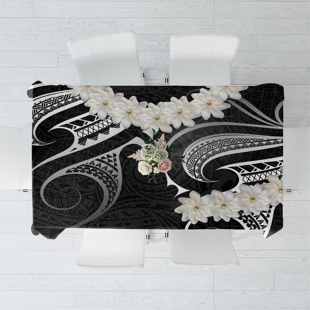 White Sunday Tokelau Gardenia Thunbergia Tablecloth Fakamalo Atu Kia Te Koutou Uma