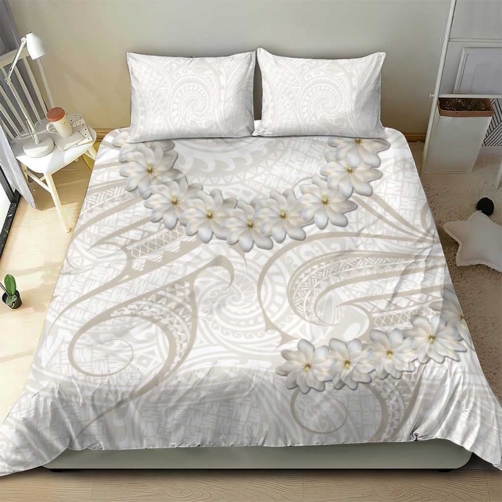 Tokelau Gardenia Thunbergia Bedding Set Polynesian Art Vibe LT9 - Polynesian Pride