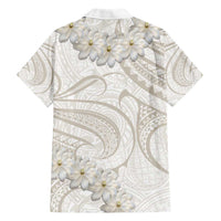 Tokelau Gardenia Thunbergia Hawaiian Shirt Polynesian Art Vibe LT9 - Polynesian Pride