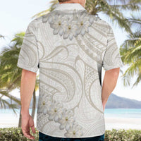 Tokelau Gardenia Thunbergia Hawaiian Shirt Polynesian Art Vibe LT9 - Polynesian Pride