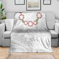 Manuia le Aso Sa o Tamaiti Tonga Blanket White Sunday Heilala Lei LT9 - Polynesian Pride