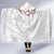 Manuia le Aso Sa o Tamaiti Tonga Hooded Blanket White Sunday Heilala Lei