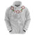 Manuia le Aso Sa o Tamaiti Tonga Hoodie White Sunday Heilala Lei