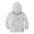 Manuia le Aso Sa o Tamaiti Tonga Kid Hoodie White Sunday Heilala Lei