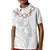 Manuia le Aso Sa o Tamaiti Tonga Kid Polo Shirt White Sunday Heilala Lei