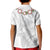 Manuia le Aso Sa o Tamaiti Tonga Kid Polo Shirt White Sunday Heilala Lei