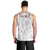 Manuia le Aso Sa o Tamaiti Tonga Men Tank Top White Sunday Heilala Lei