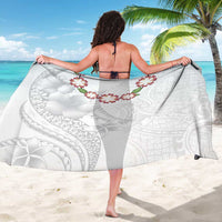 Manuia le Aso Sa o Tamaiti Tonga Sarong White Sunday Heilala Lei LT9 - Polynesian Pride