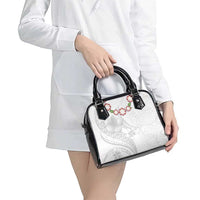Manuia le Aso Sa o Tamaiti Tonga Shoulder Handbag White Sunday Heilala Lei LT9 - Polynesian Pride
