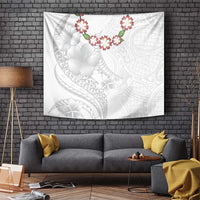 Manuia le Aso Sa o Tamaiti Tonga Tapestry White Sunday Heilala Lei LT9 - Polynesian Pride