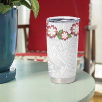 Manuia le Aso Sa o Tamaiti Tonga Tumbler Cup White Sunday Heilala Lei LT9 - Polynesian Pride