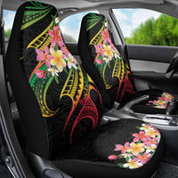 Kiribati Red Jasmine Mango Car Seat Cover Reggae Polynesian Art Vibe LT9 - Polynesian Pride