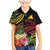 Personalised Tokelau Tropical Flowers Family Matching Mermaid Dress and Hawaiian Shirt Reggae Polynesian Art Vibe