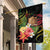 Personalised Tokelau Tropical Flowers Garden Flag Reggae Polynesian Art Vibe