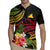 Personalised Tokelau Tropical Flowers Rugby Jersey Reggae Polynesian Art Vibe